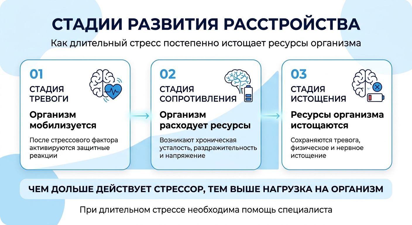 Лечение стресса в Тогучине инфографика